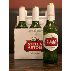 Stella Artois 6 pack bottle 